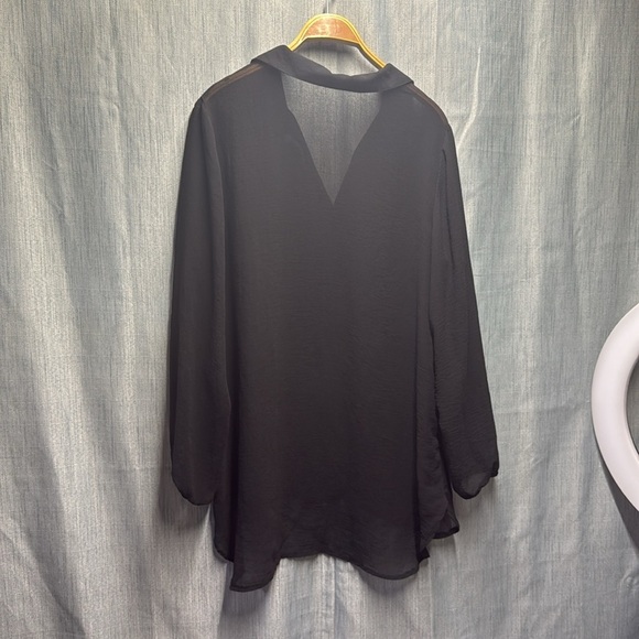 Smart set sheer blouse size XXL - Picture 7 of 11